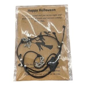 𝅺SET OF Two Skeleton Cord Bracelets